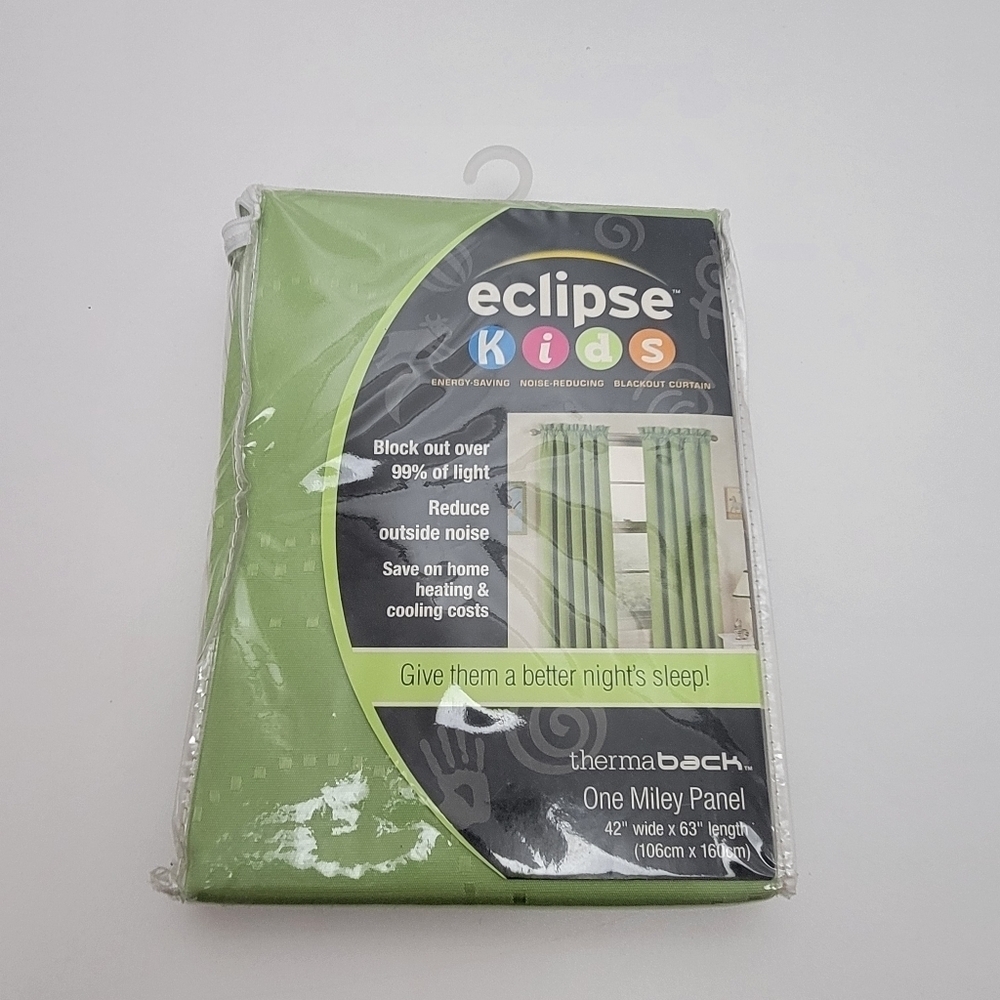 Green Blackout Curtain eclipse